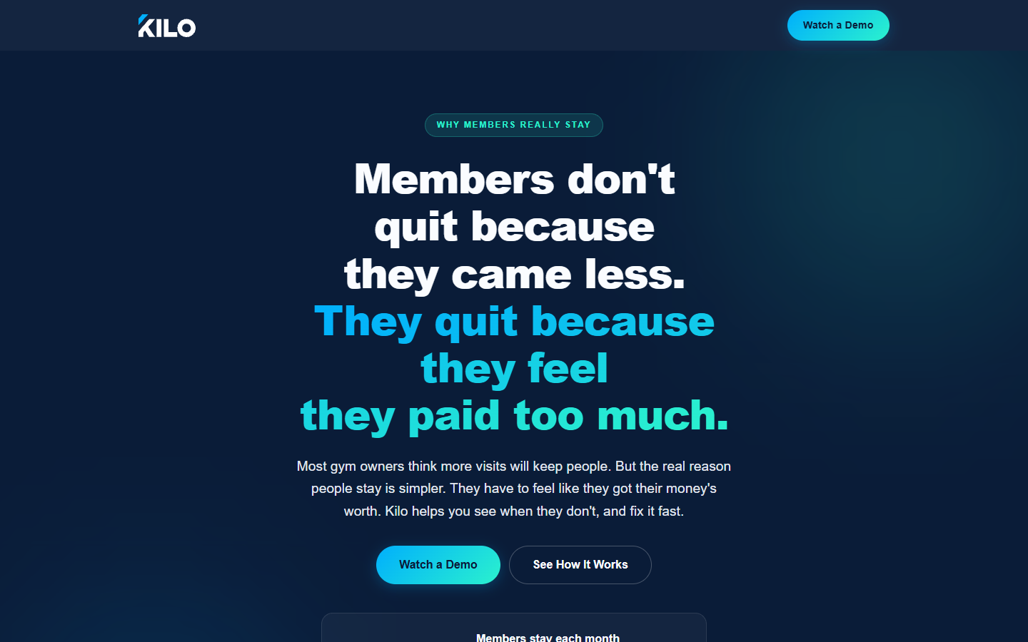 Adherence landing page hero